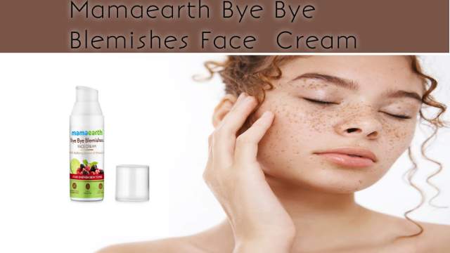 Mamaearth Bye Bye Blemishes Cream Benefits in Hindi